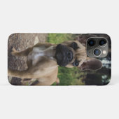 Coques Case-Mate iPhone Coussin de lancer Bouledogue Français (Dos (Horizontal))