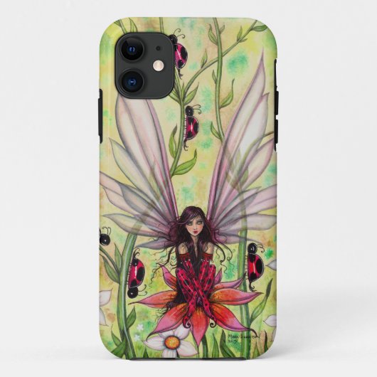 Coques Case-Mate iPhone Coute Ladybug (Dos)