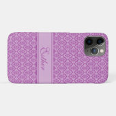 Coques Case-Mate iPhone Couture inspirée du violet (Dos (Horizontal))