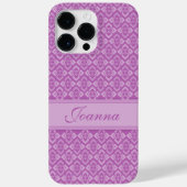 Coques Case-Mate iPhone Couture inspirée nom violet (Verso)