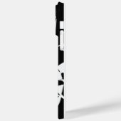 Coques Case-Mate iPhone Couvercle d'amoureux en noir et blanc (Verso / Gauche)