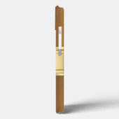 Coques Case-Mate iPhone Couvercle de look or pour hommes (Verso / Gauche)