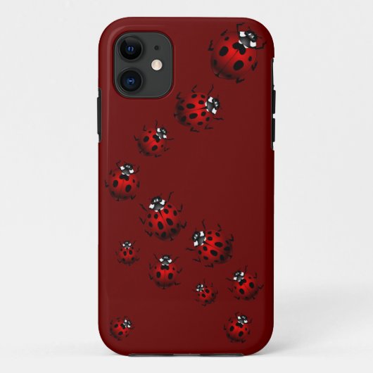 Coques Case-Mate iPhone Couvercles de téléphone Ladybug IPhone Couvercle d (Dos)
