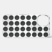 Coques Case-Mate iPhone Couvercles de trou en marbre noir (Verso (horizontal))