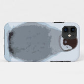 Coques Case-Mate iPhone Couverture animale de l'iphone 5 de pingouin (Dos (Horizontal))