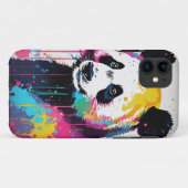 Coques Case-Mate iPhone "Couverture arrière mobile Vibrant Panda Paradise" (Dos (Horizontal))