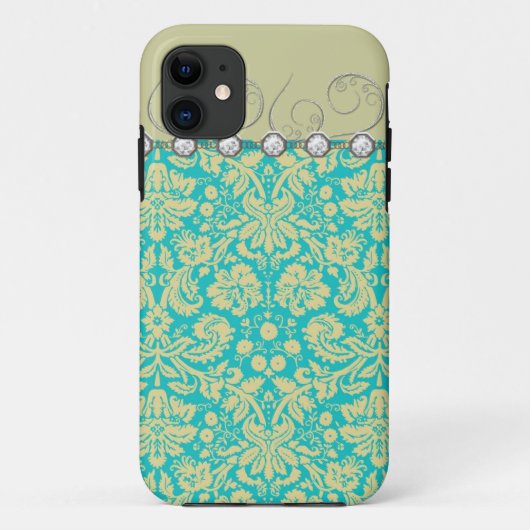 Coques Case-Mate iPhone couverture bleue de pourcentage (Dos)