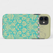 Coques Case-Mate iPhone couverture bleue de pourcentage (Dos (Horizontal))