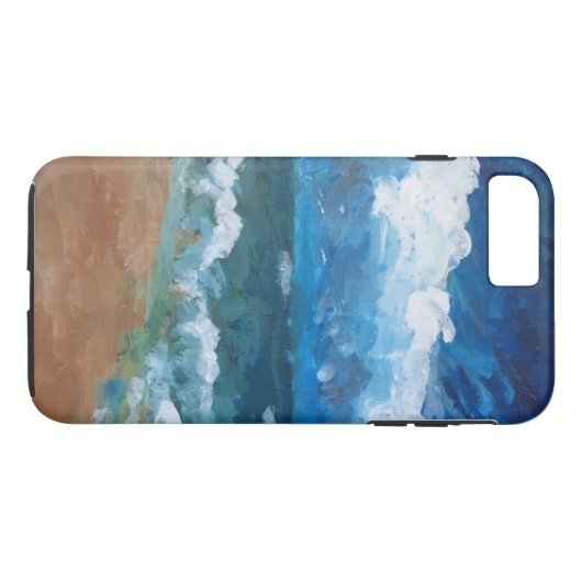 Coques Case-Mate iPhone Couverture cellulaire de la plage 2 sans titre (Dos (Horizontal))