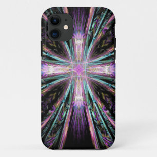 Coques Pour iPhone Couverture croisée abstraite d'iPhone d'art