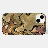 Coques Case-Mate iPhone Couverture de caméra. Camouflage jungle look. Vert (Verso (horizontal))