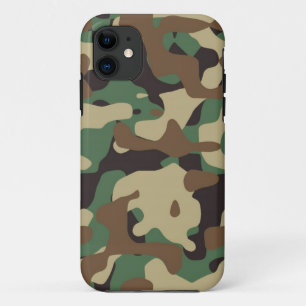Coque iPhone 11 Couverture de l'iPhone 5/5S de Camo de motif de