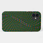 Coques Case-Mate iPhone Couverture de l'iPhone 5 de motif de moirage (Dos (Horizontal))