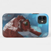 Coques Case-Mate iPhone Couverture de l'iPhone 5 d'hippocampe et de bulles (Dos (Horizontal))