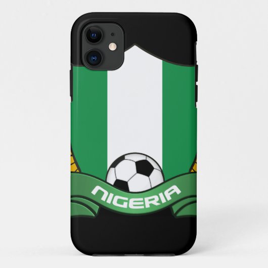 Coques Case-Mate iPhone Couverture de l'iPhone 5 du football du Nigéria (Dos)