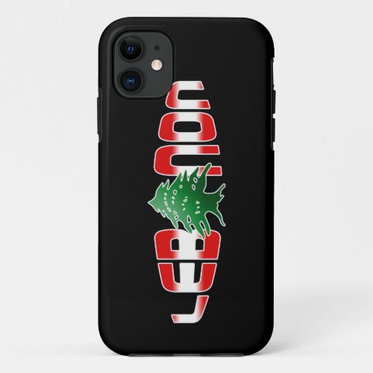 Coques Case-Mate iPhone Couverture de l'iPhone 5 du Liban (Dos)