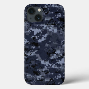 iPhone 13 Case Couverture de l'iPhone 6/6s Camo Militaire Bleu Xt