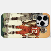 Coques Case-Mate iPhone Couverture de l'iphone football/football (Verso (horizontal))