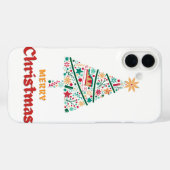 Coques Case-Mate iPhone Couverture de Noël 4 (Verso (horizontal))
