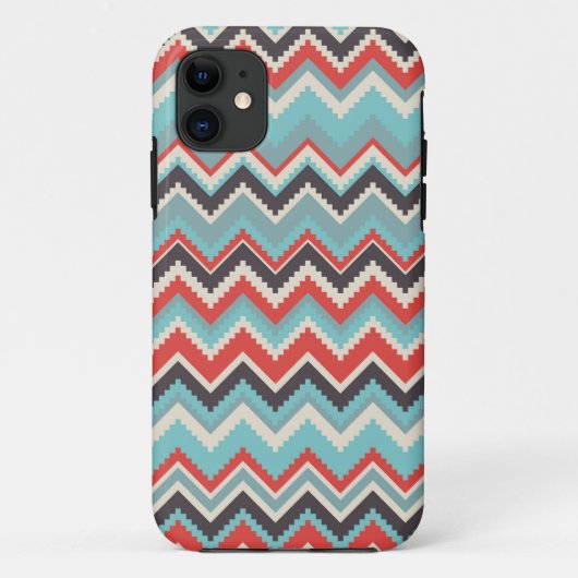 Coques Case-Mate iPhone couverture de téléphone - copie aztèque de chevron (Dos)