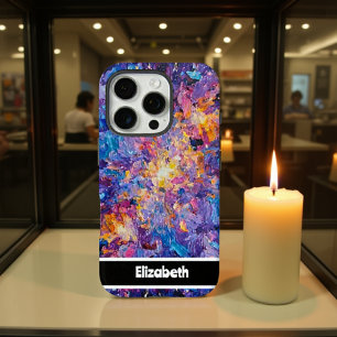 Coques iPhone 16 Pro Couverture de téléphone Cosmic Burst personnalisab