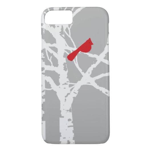 Coques Case-Mate iPhone couverture d'iPhone. Cardinal sur la branche (Dos)