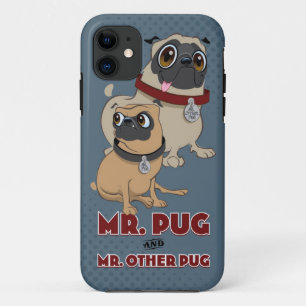 Coque iPhone 11 Couverture d'iPhone de carlin
