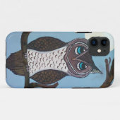 Coques Case-Mate iPhone Couverture d'iPhone de hibou (Dos (Horizontal))