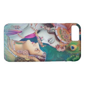Coques Case-Mate iPhone Couverture d'iPhone de Radha-Krishna (Dos (Horizontal))