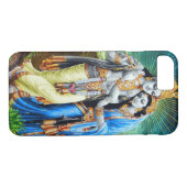 Coques Case-Mate iPhone Couverture d'iPhone de Radha-Krishna (Dos (Horizontal))