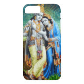 Coques Case-Mate iPhone Couverture d'iPhone de Radha-Krishna (Dos)