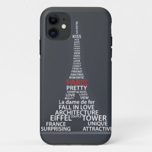 Etui iPhone Case-Mate Couverture d'iPhone de Tour Eiffel de Paris