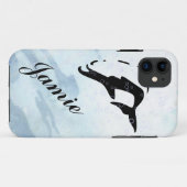 Coques Case-Mate iPhone couverture d'iphone DOLPHIN bleu eau (Dos (Horizontal))