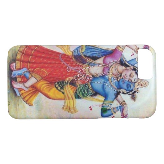 Coques Case-Mate iPhone Couverture d'iPhone Radha-Krishna (Dos (Horizontal))