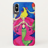 Coques Case-Mate iPhone Couverture d'Iphone X de sirène (Dos)