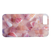 Coques Case-Mate iPhone Couverture en verre de téléphone de mer rose (Dos (Horizontal))