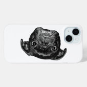 Coques Case-Mate iPhone Couverture festive Pug Point (Verso (horizontal))
