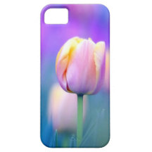 Couverture florale de l'iPhone 5 de tulipe