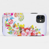 Coques Case-Mate iPhone Couverture florale d'iphone d'imaginaire (Dos (Horizontal))