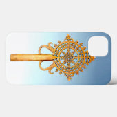 Coques Case-Mate iPhone Couverture Iphone croisée éthiopienne (Verso (horizontal))