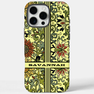16 Pro Max Case Couverture iPhone Damask personnalisée - Choisisse