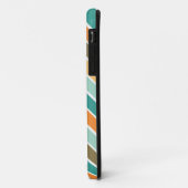 Coques Case-Mate iPhone Couverture iPhone, Retro Chevron, Flower Power iPh (Dos/Gauche)