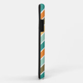 Coques Case-Mate iPhone Couverture iPhone, Retro Chevron, Flower Power iPh (Dos/Droite)
