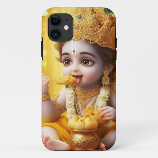 Coques Case-Mate iPhone "Couverture mobile Divine Krishna Serenity" (Dos)