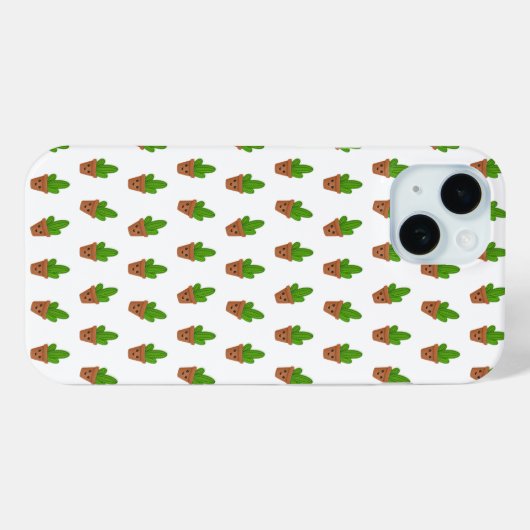 Coques Case-Mate iPhone Couverture mobile Motif Cute Cactus (Verso (horizontal))