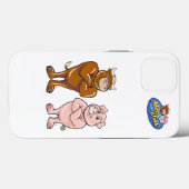 Coques Case-Mate iPhone Couverture Moo & Oink iPhone 13 (Verso (horizontal))