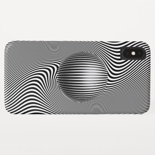 Coques Case-Mate iPhone couverture optique géométrique maximum de motif (Dos (Horizontal))