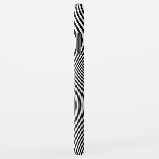 Coques Case-Mate iPhone couverture optique géométrique maximum de motif (Dos/Droite)