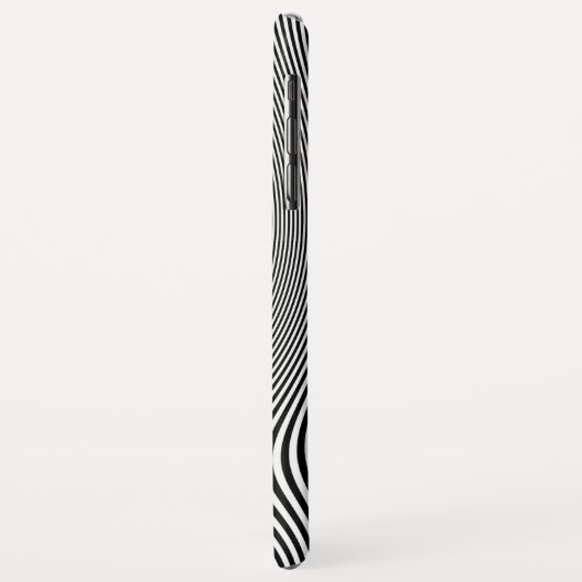 Coques Case-Mate iPhone couverture optique géométrique maximum de motif (Dos/Gauche)