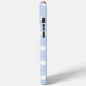 Coques Case-Mate iPhone Couverture Personnalisée Pour iPhone, Bleu Avec Po (Verso / Gauche)